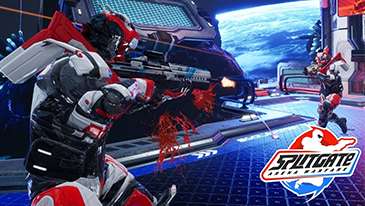 Splitgate - A free-to-play multiplayer shooter developed and published by 1047 games. 